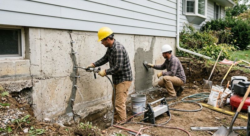Basement Foundation Repair in Davis, CA