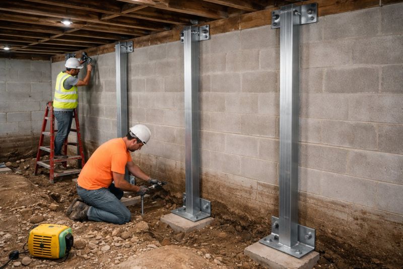 Basement Stabilization in Yolo County, CA