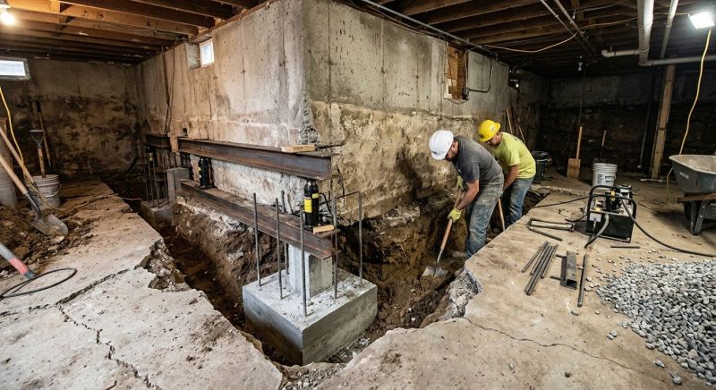 Basement Underpinning in Yolo County, CA