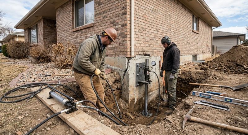 Building Foundation Repair in Davis, CA