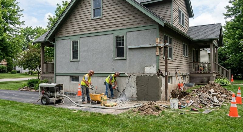 Building Foundation Repair in Davis, CA
