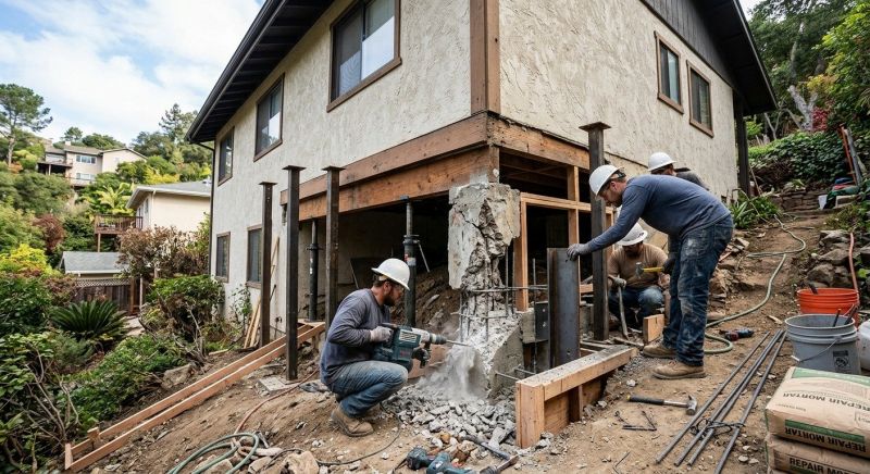 Concrete Foundation Repair in Dixon, CA