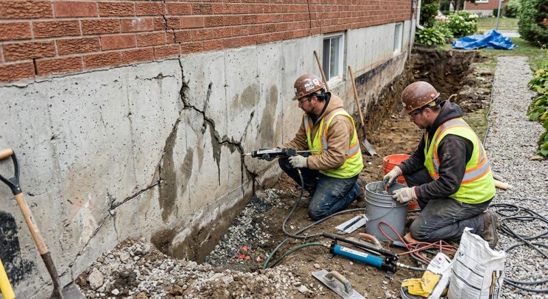 Cracked Foundation Repair in Carmichael, CA