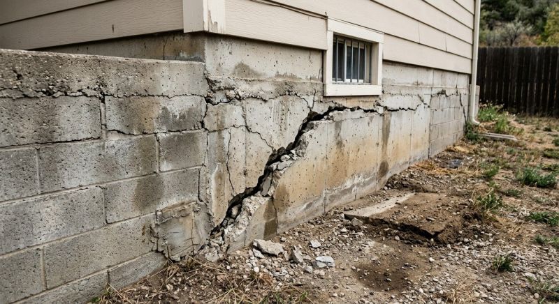 Cracked Foundation Repair in Davis, CA