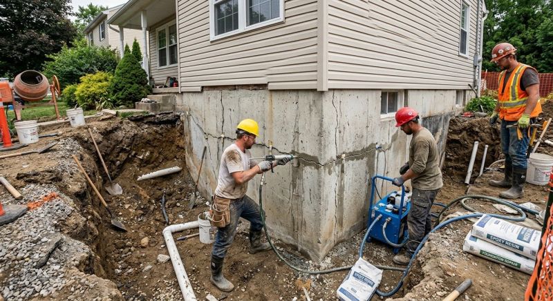Cracked Foundation Repair in Elk Grove, CA