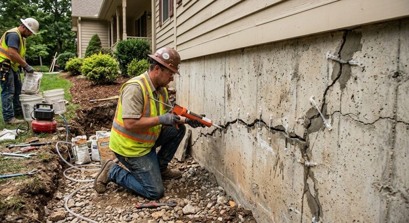 Cracked Foundation Repair in Fairfield, CA
