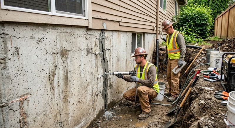 Cracked Foundation Repair in Yolo County, CA