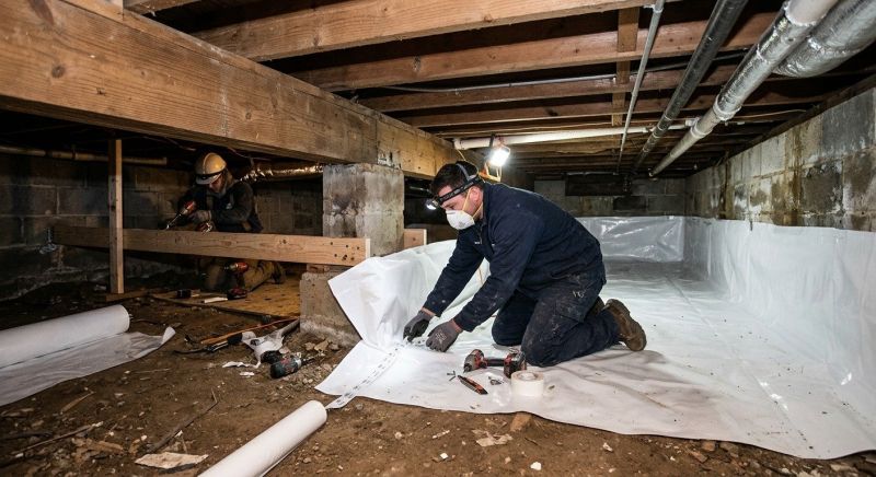 Crawl Space Leveling in Yolo County, CA