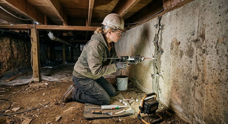 Crawlspace Foundation Repair in Antelope, CA