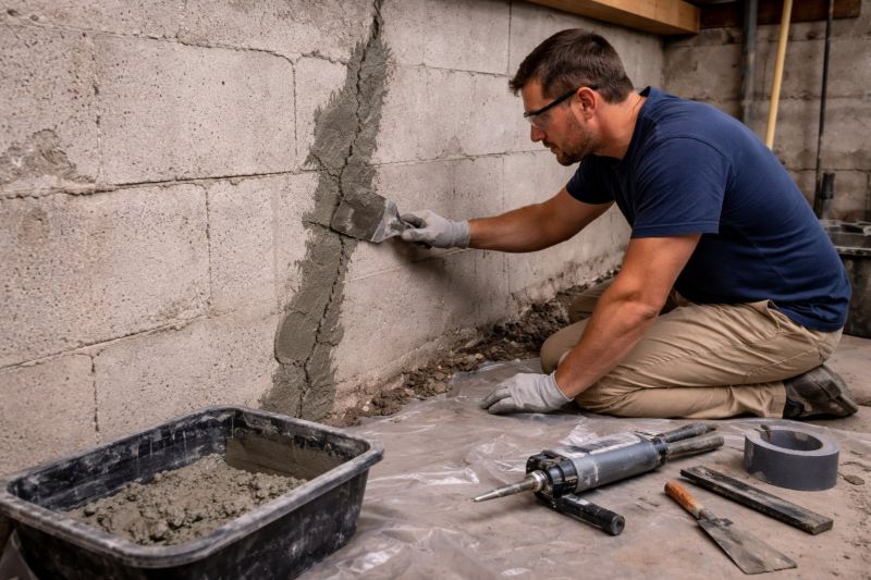 Foundation Crack Repair in Fairfield, CA