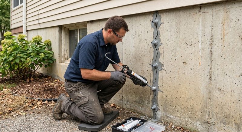 Foundation Crack Sealing in Yolo County, CA