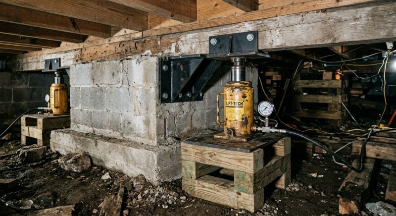 Foundation Jacking in Antelope, CA