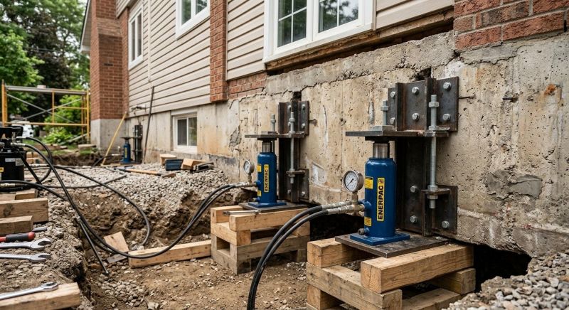 Foundation Jacking in Carmichael, CA
