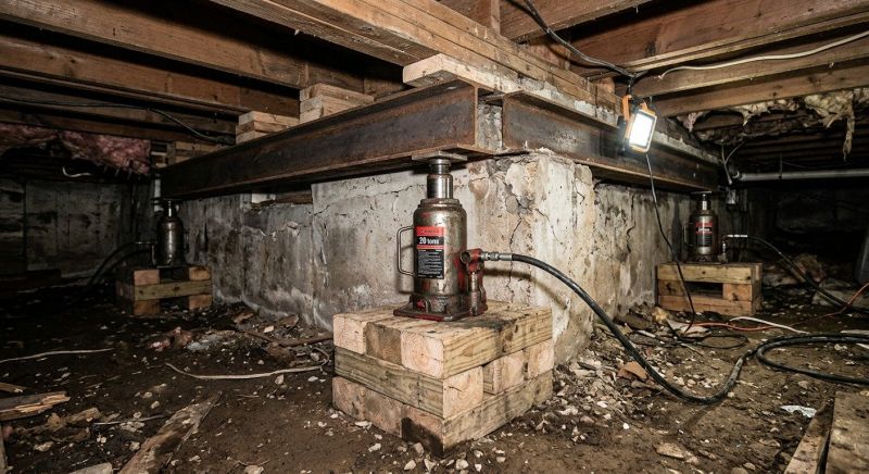 Foundation Jacking in Dixon, CA