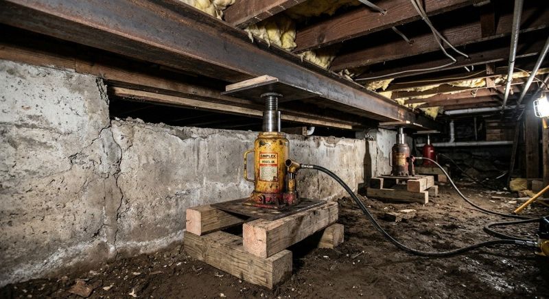 Foundation Jacking in Yolo County, CA