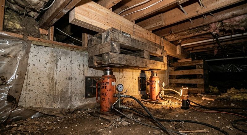 Foundation Jacking in Yolo County, CA