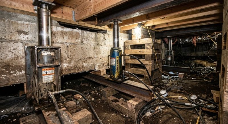 Foundation Jacking in Solano County, CA