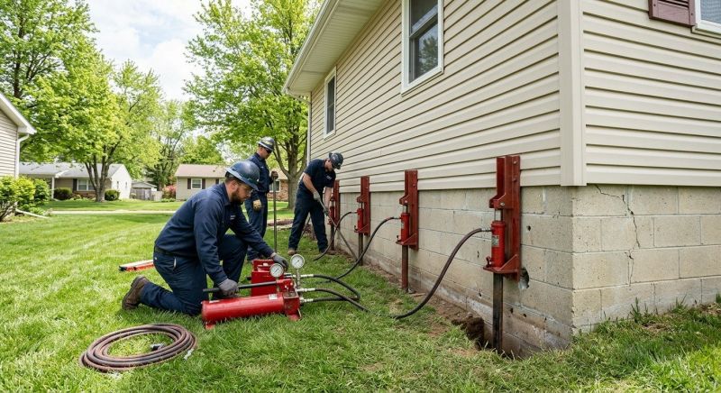 Foundation Jacking in Vacaville, CA