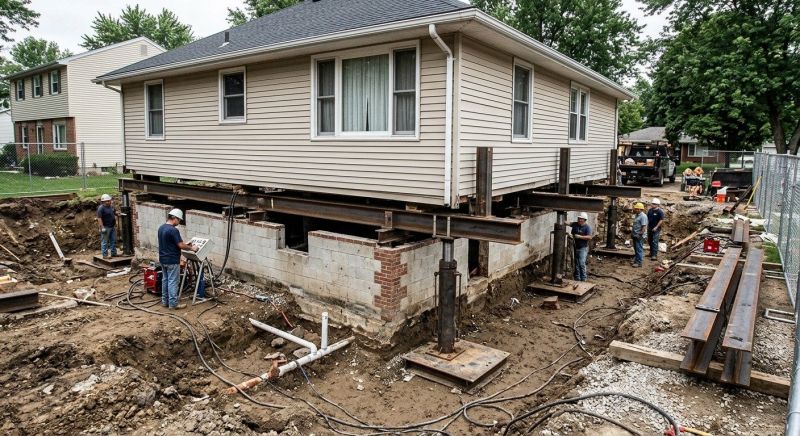 Foundation Lifting in Davis, CA