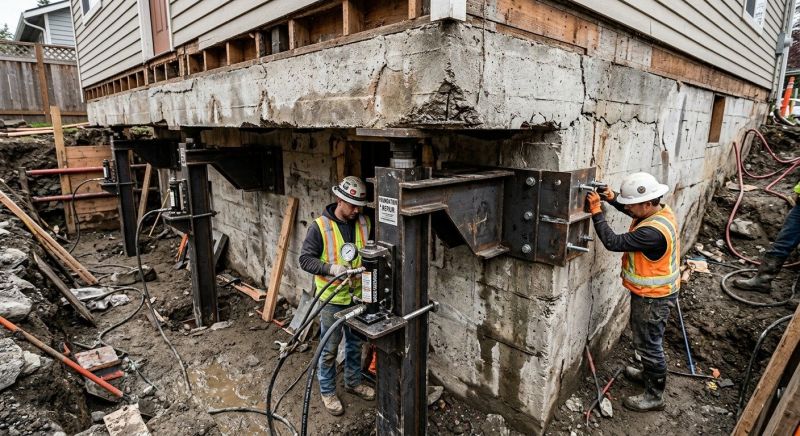 Foundation Lifting in Solano County, CA