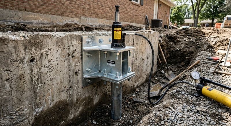Foundation Pier Leveling in Yolo County, CA