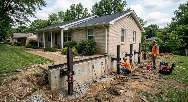 Foundation Pier Leveling in Yolo County, CA