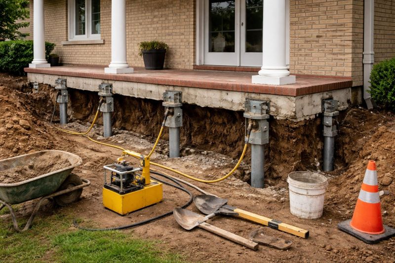 Foundation Stabilizing in Carmichael, CA