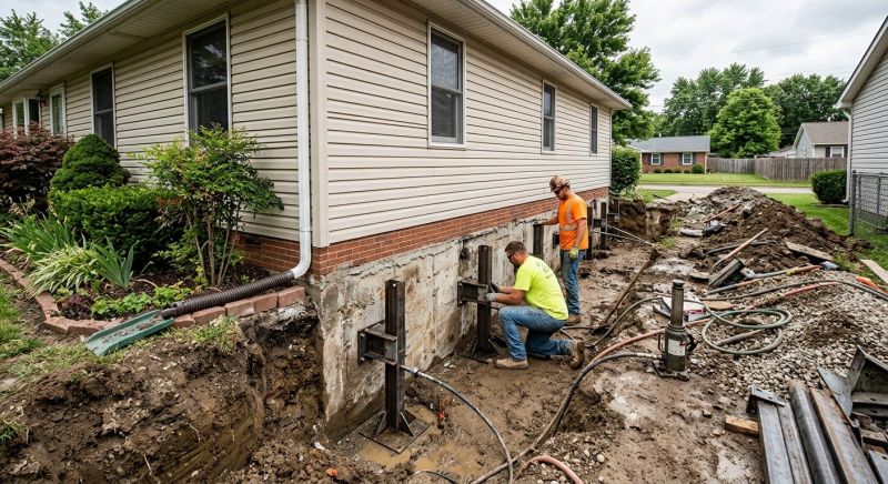 Foundation Stabilizing in Carmichael, CA
