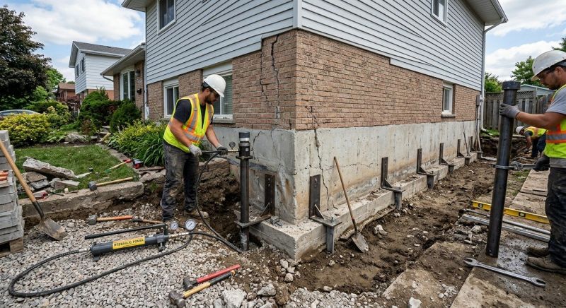 Foundation Stabilizing in Davis, CA