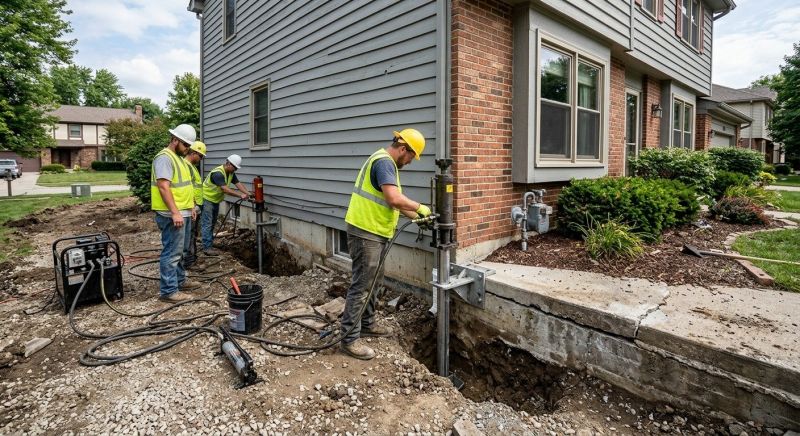 Foundation Stabilizing in Fairfield, CA