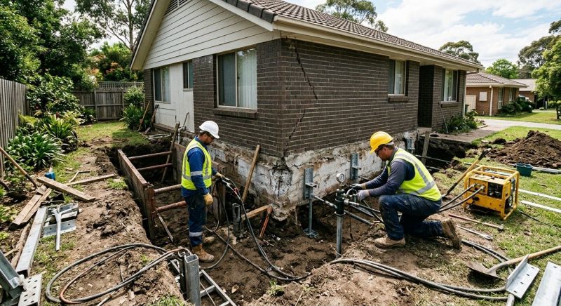 Foundation Stabilizing in Yolo County, CA