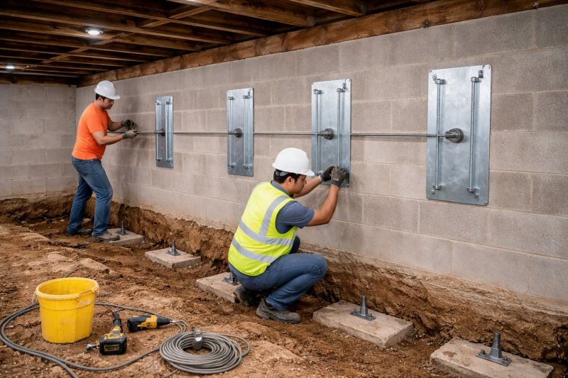 Foundation Stabilizing in North Highlands, CA