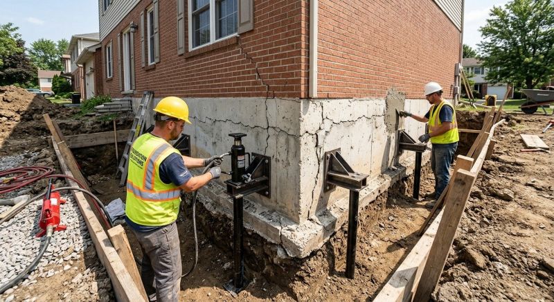 Foundation Structural Repair in Carmichael, CA