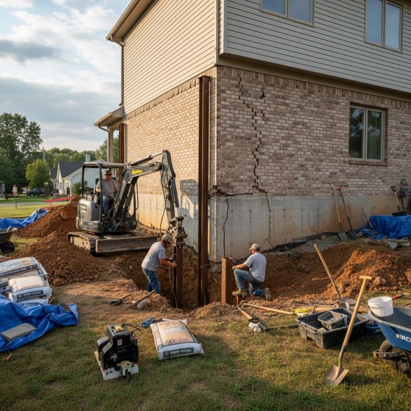 Foundation Structural Repair in Woodland, CA