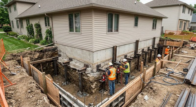 Foundation Underpinning in Yolo County, CA