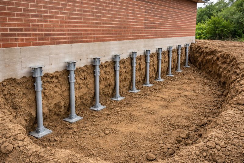 Helical Piers Installation in Yolo County, CA
