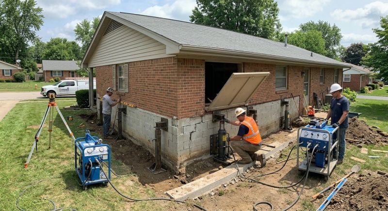 Home Foundation Leveling in Sacramento County, CA