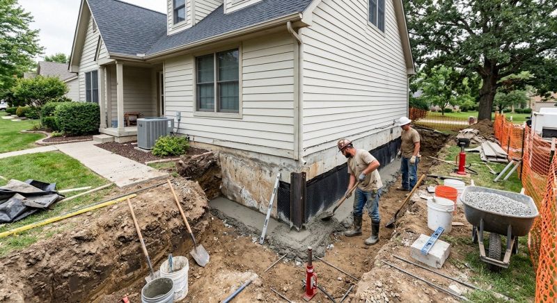House Foundation Repair in Davis, CA