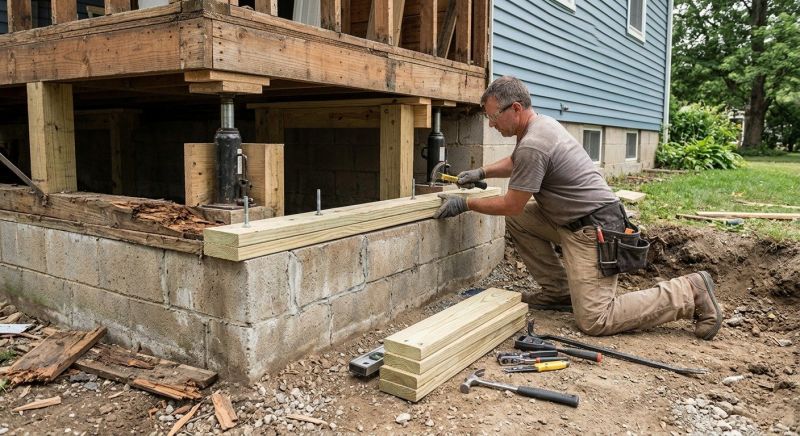 House Foundation Repair in Solano County, CA
