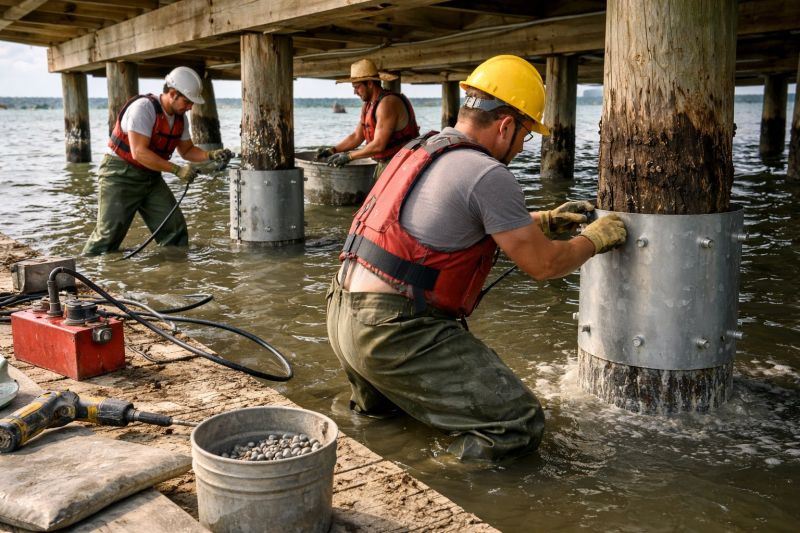 Piling Repair in Yolo County, CA