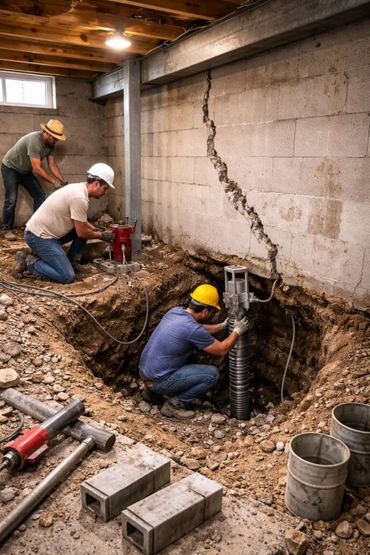 Piling Repair in Woodland, CA