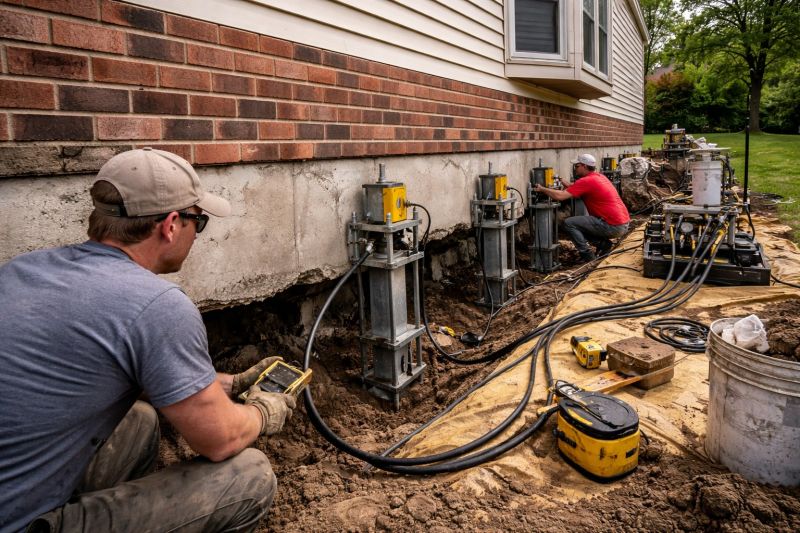 Settling Foundation Service in Carmichael, CA