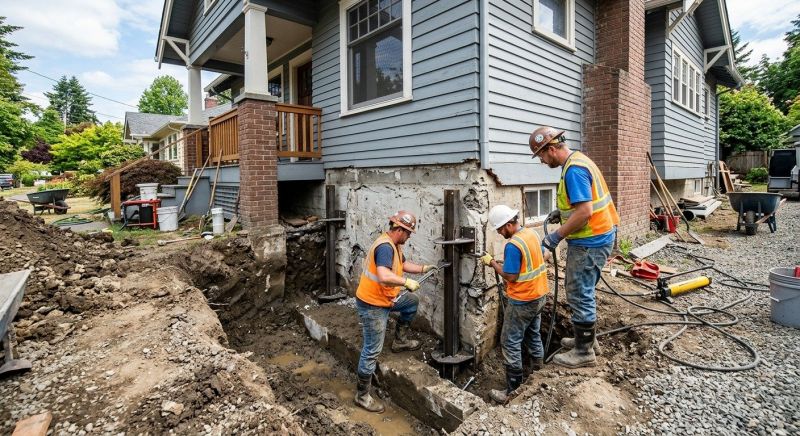 Sinking Foundation Repair in Dixon, CA