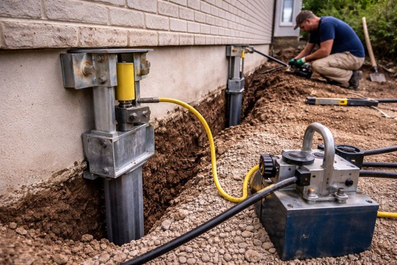 Sinking Foundation Repair in Vacaville, CA