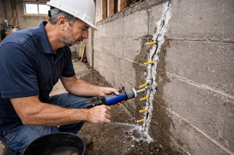 Structural Crack Repair in Yolo County, CA