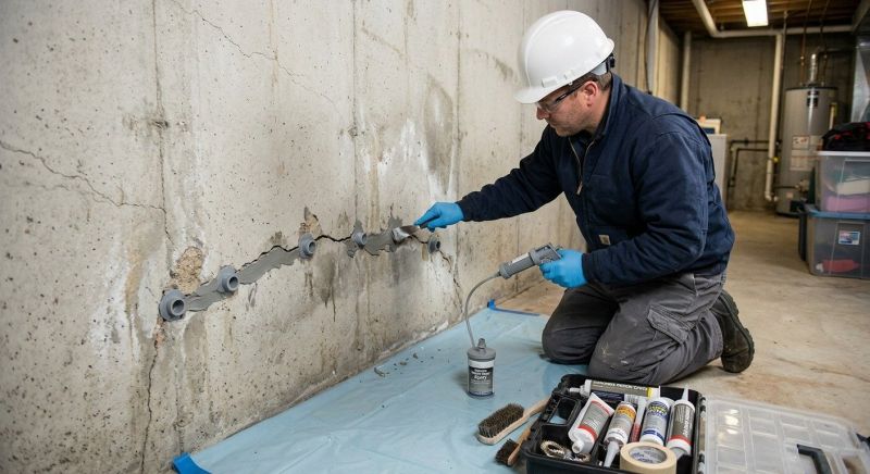 Structural Crack Repair in Yolo County, CA