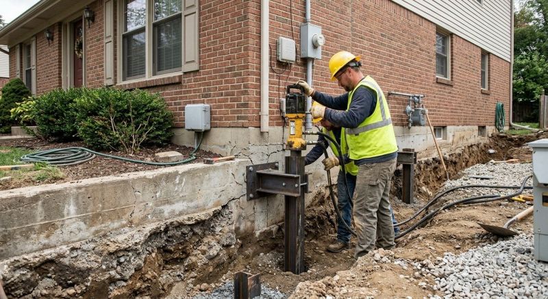 Structural Foundation Repair in Carmichael, CA