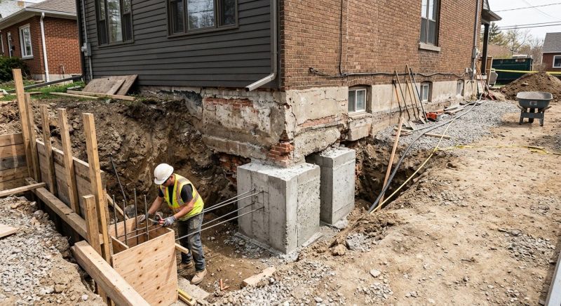 Structural Underpinning in Yolo County, CA