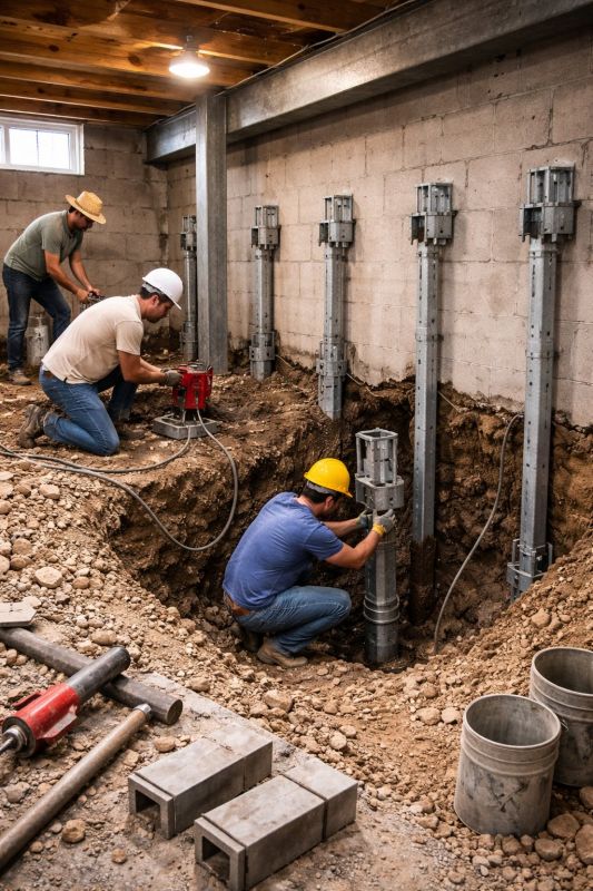 Structural Underpinning in Yolo County, CA