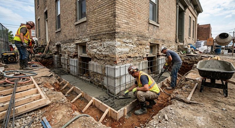 Underpinning Repair in Yolo County, CA